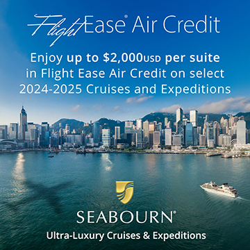 Seabourn | Flight Ease Air Credit